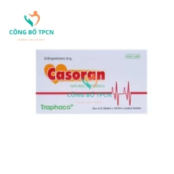 Casoran (viên) - Hỗ trợ giảm huyết áp hiệu quả của Traphaco